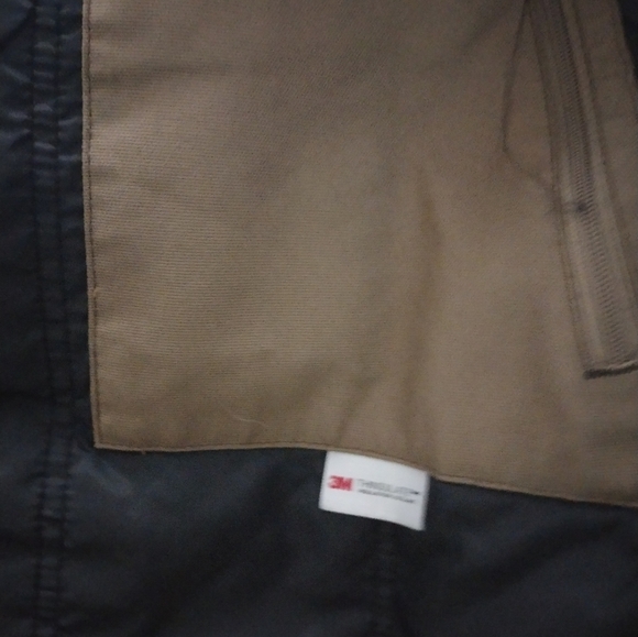 Carhartt Jacket Mens XL Brown Full Swing Cryder Insulated Work 102207 908 - Picture 11 of 14